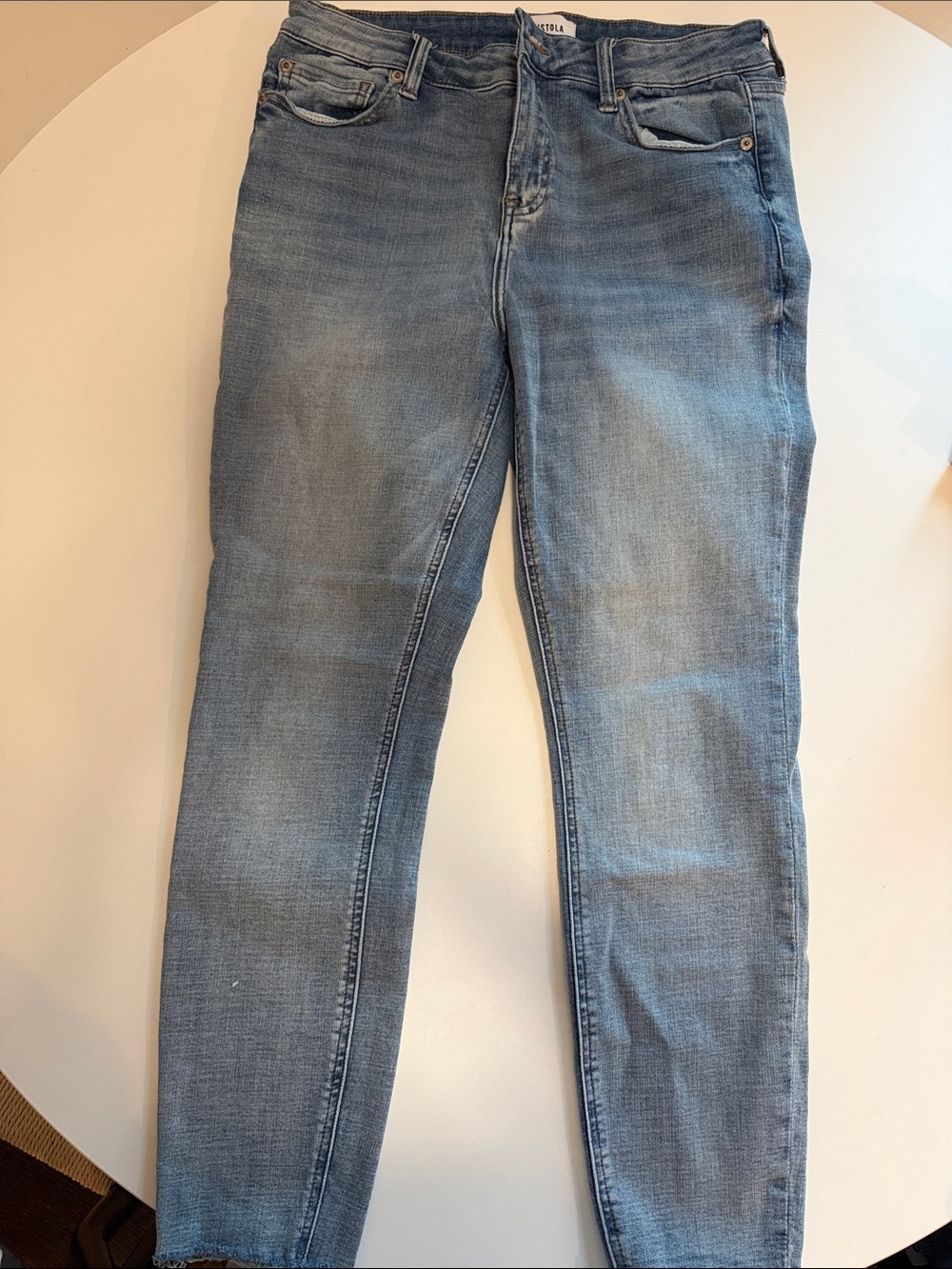 pistola Light Blue Skinny Stretch Jeans